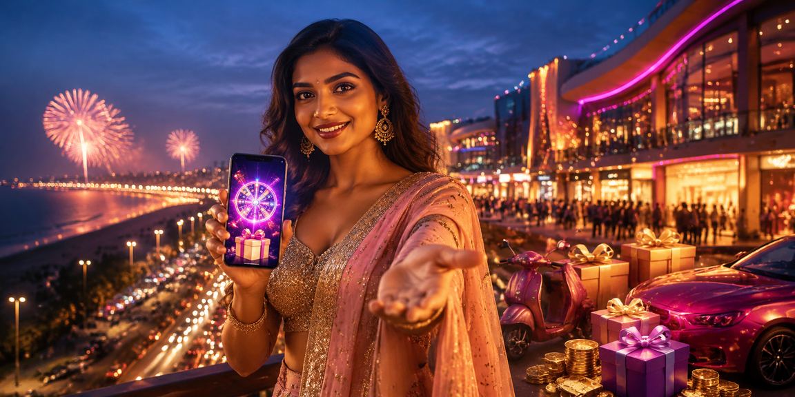 Indian player enjoying slots on mobile at Chennai beach